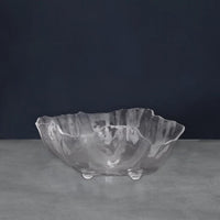 VIDA Clear Acrylic Large Deep Serving Bowl