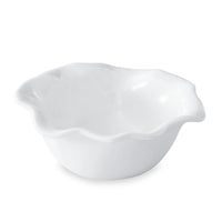 Vida Havana White Dinner | Cereal Bowl Set of 4 | Bone & Brass