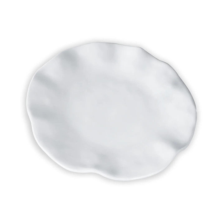 Vida Havana 11" Dinner Plate Set 4 (White) | Bone & Brass