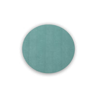 Vida Croc Reversible 15.5" Round Placemats Set 4 (Coastal) - Placemat Texture Detail | Bone & Brass