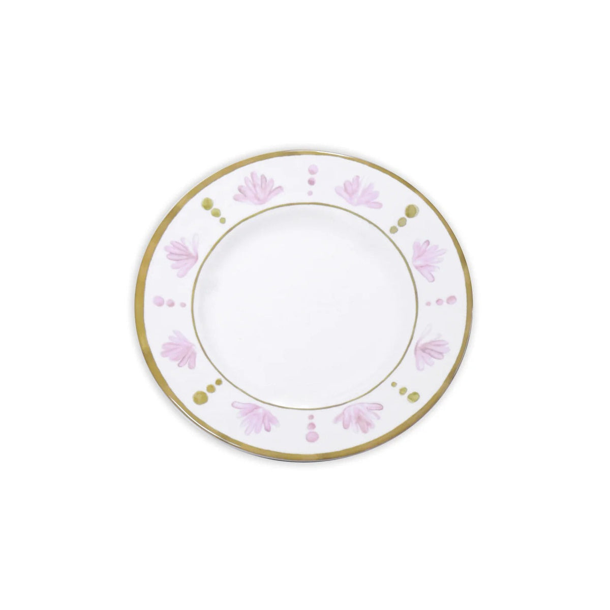 VIDA Pink & Green Athena Dinner Plate Set of 4