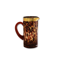 Glass Tortoise & Gold Pitcher | Bone & Brass