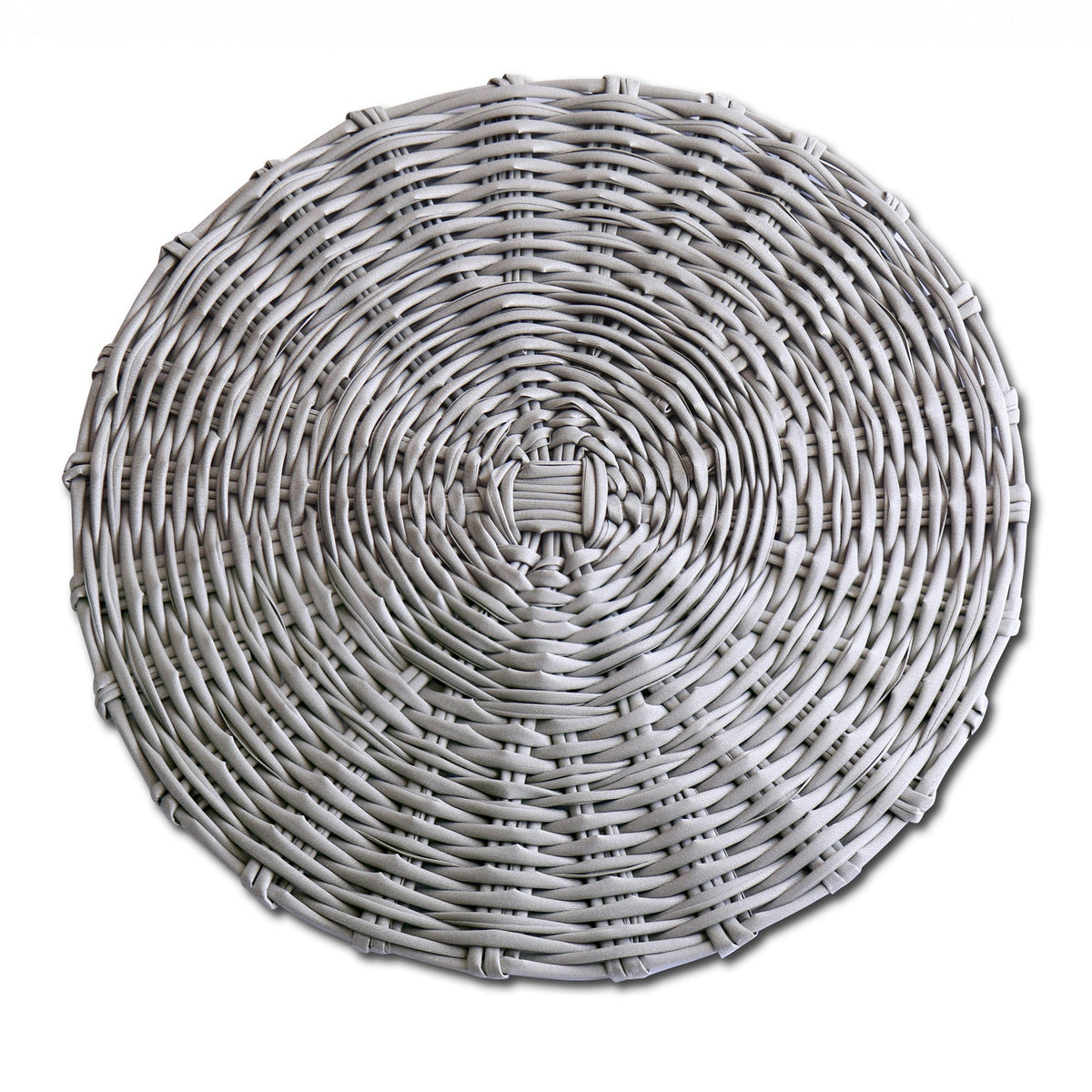 VIDA Grey Faux Wicker Placemats Set of 4