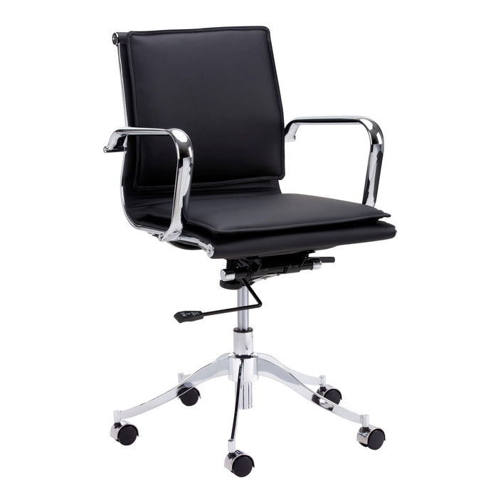 Morgan Office Chair - Onyx | Bone & Brass