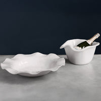 Havana Extra Large White Serving Bowl