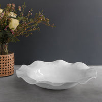 Havana Extra Large White Serving Bowl