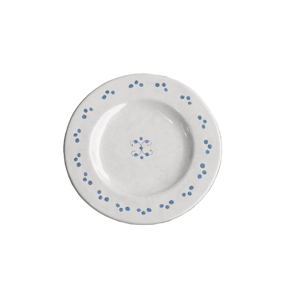 Vida Sienna White & Blue Salad Plate Set of 4