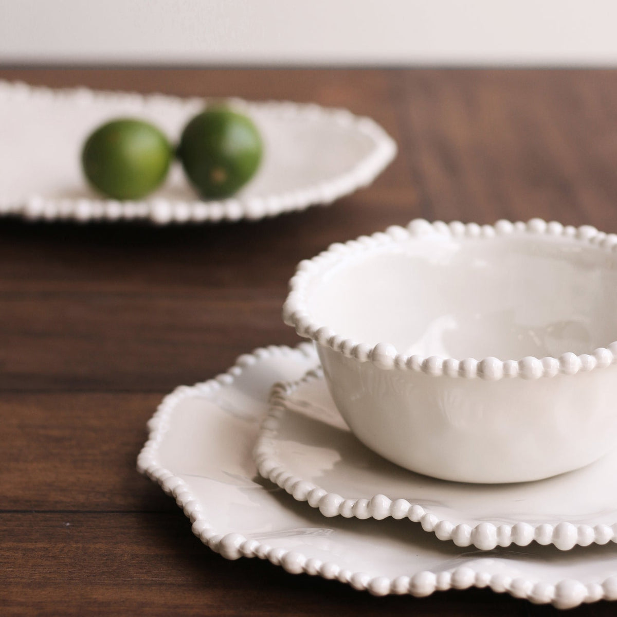 Alegria Beige Dinner Plate Set of 4