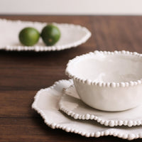 Alegria Beige Dinner Plate Set of 4