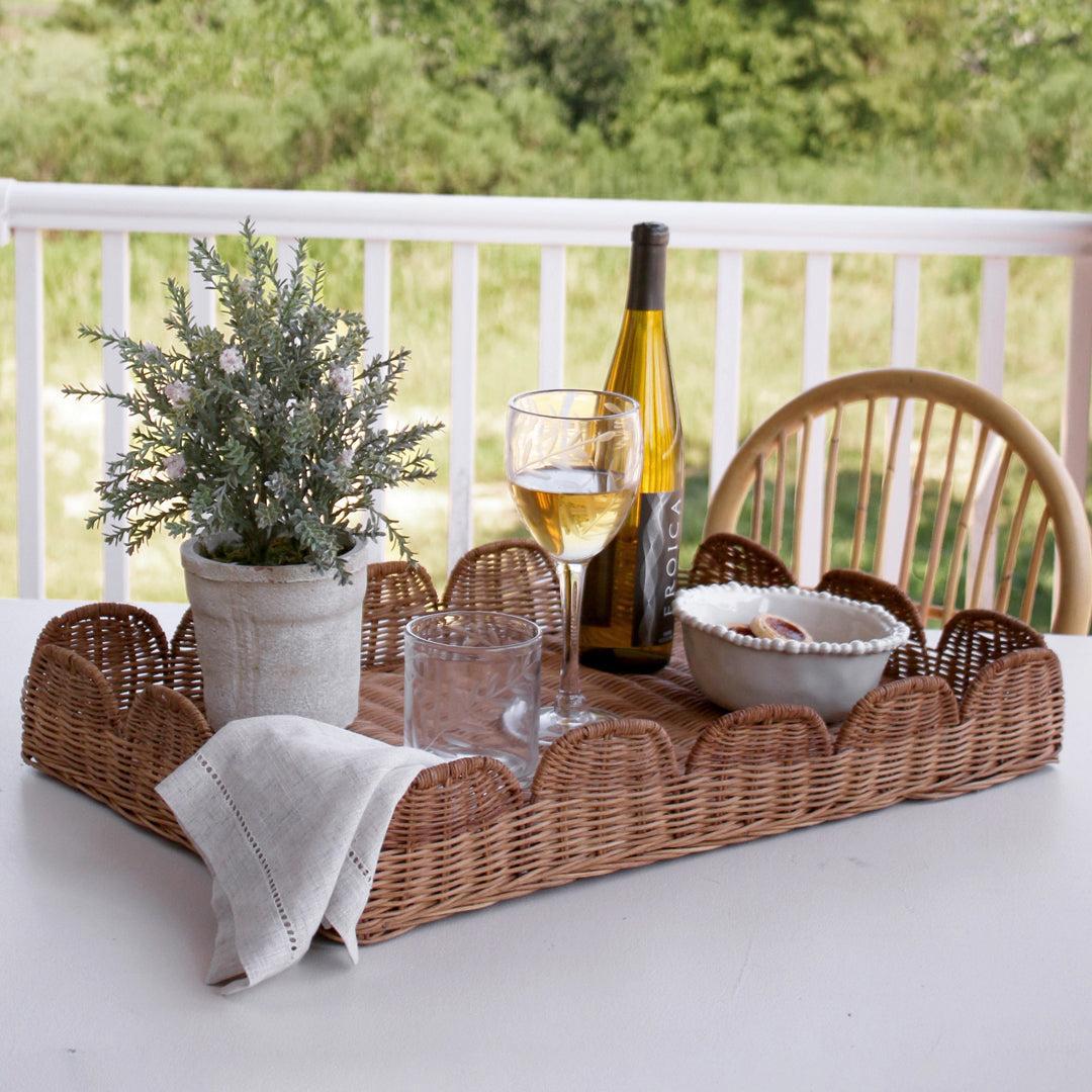 Vida Alegria Cereal Bowl Set 4 (Sand) - Bowl Top View | Bone & Brass