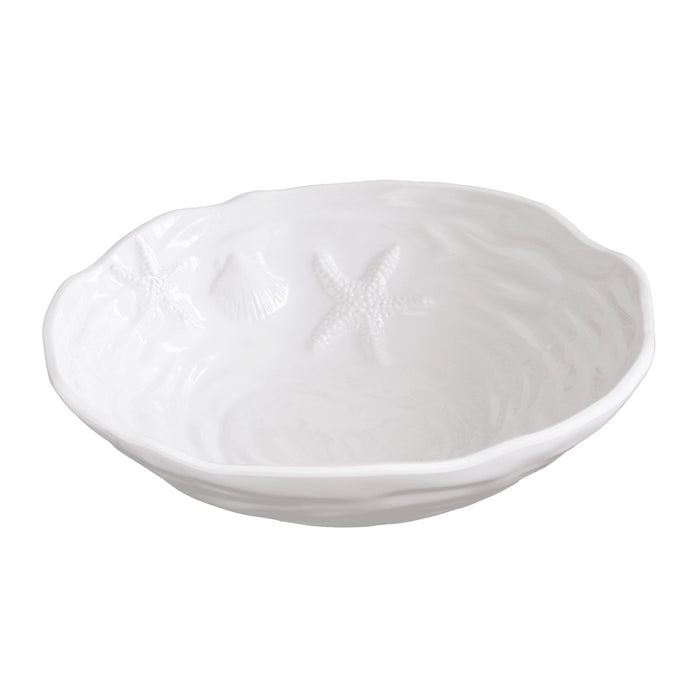 White Ocean Aruba Large Serving Bowl