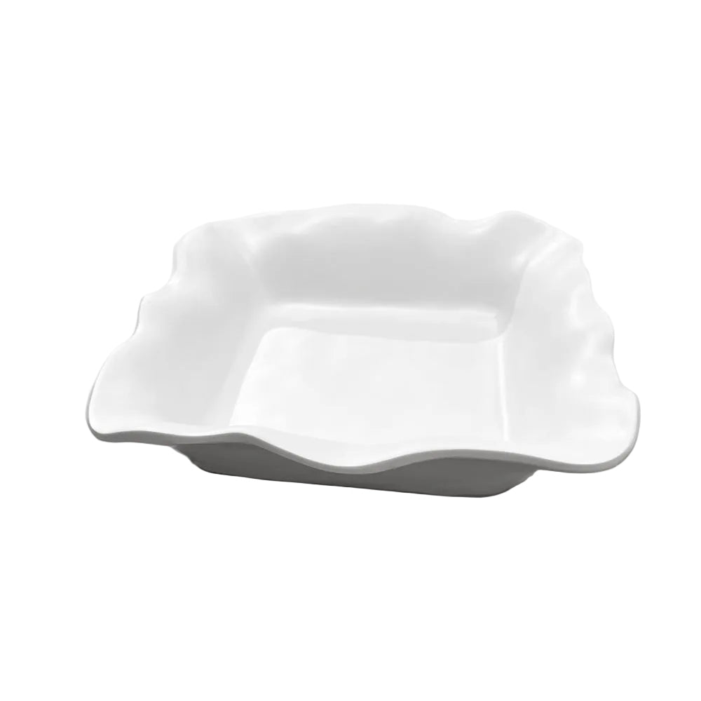 Vida Nube Beverage Napkin Holder (White) | Bone & Brass