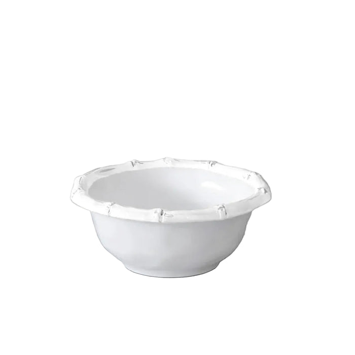 White Bamboo Small Dip Serving Bowl