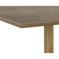 Corina Antique Brass Bistro Table - 36" - Table Side View | Bone & Brass