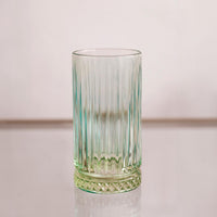 Glass Aquarelle Tumbler Set 4 (Multi) - Glass Detail | Bone & Brass