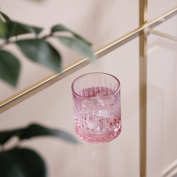 Pink Aquarelle Shot Glass Set of 4