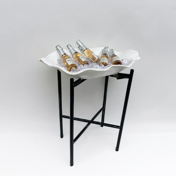 Vida Metal Stand Extra Large Centerpiece - Centerpiece Detail | Bone & Brass