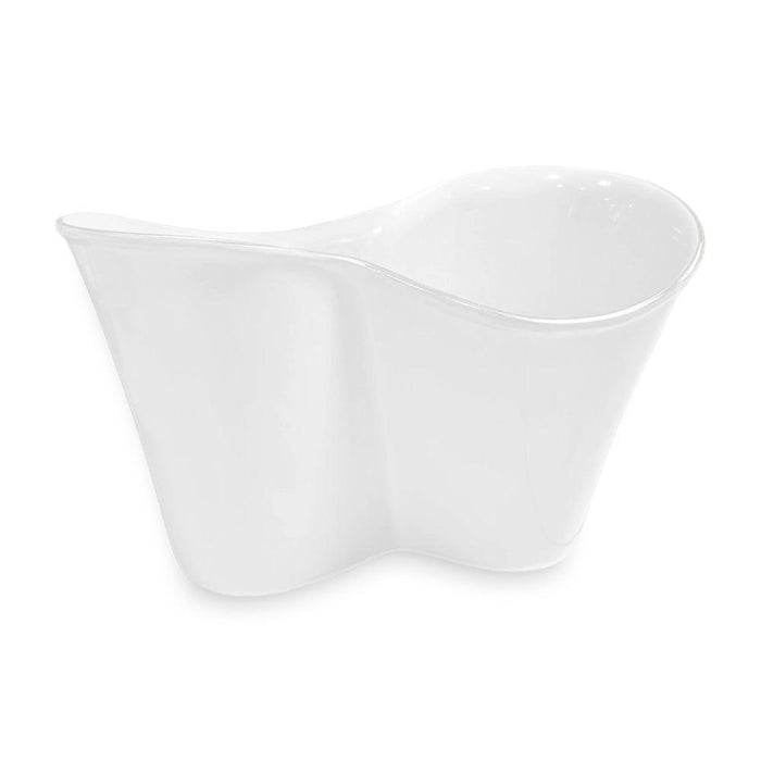 Vida Nube Double Ice Bucket (White) | Bone & Brass