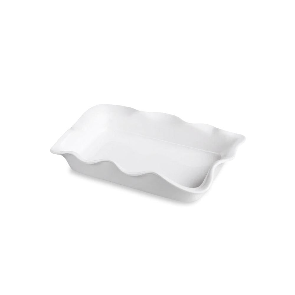 Vida Nube Guest Towel Holder (White) | Bone & Brass