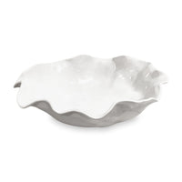 Vida Havana Extra Large Round Centerpiece (White) | Bone & Brass
