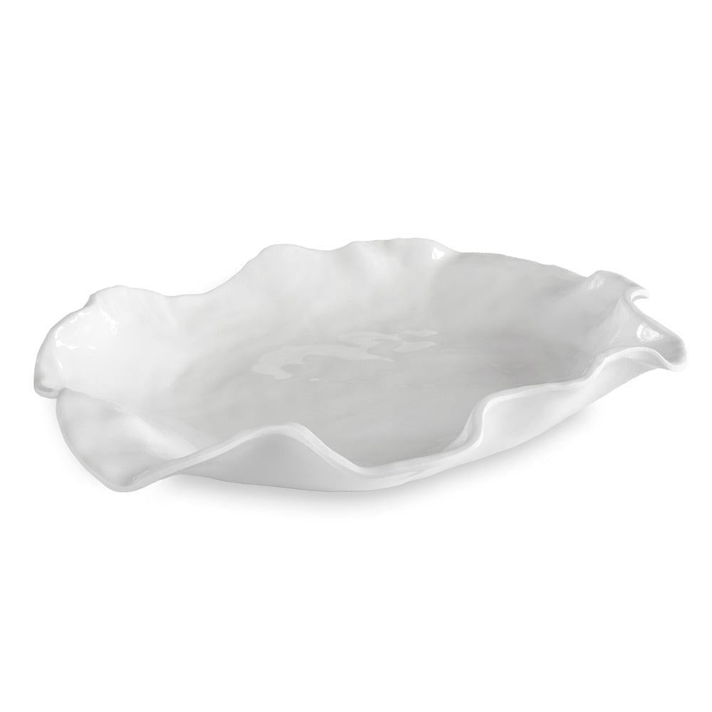 White Havana Extra Large Serving Platter | Bone & Brass