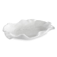 White Havana Extra Large Serving Platter | Bone & Brass