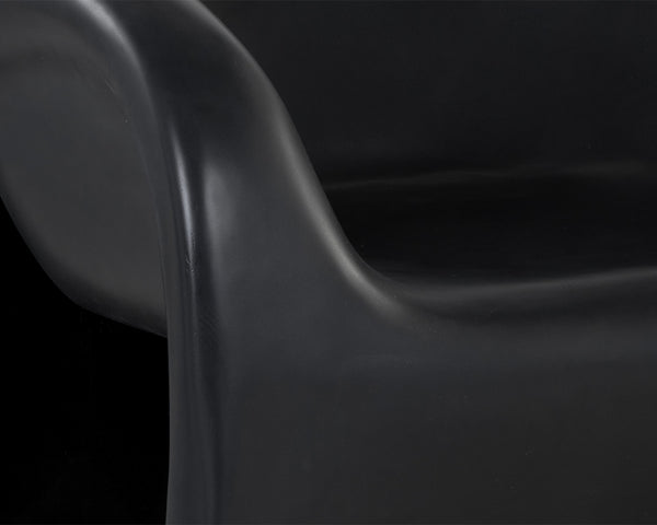 Orson Black Lounge Chair