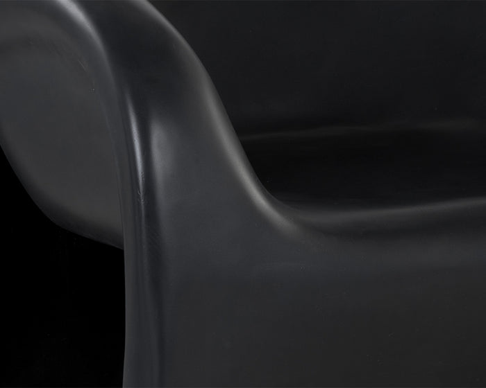 Orson Black Lounge Chair