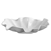 White Havana Aries Large Serving Bowl | Bone & Brass