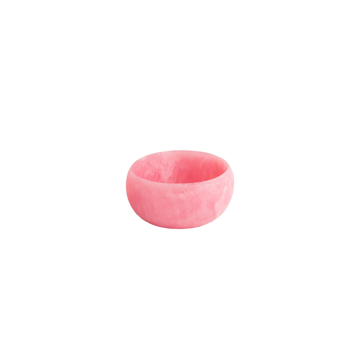 Resin Sorbet Mini Round Bowl Raspberry | Bone & Brass