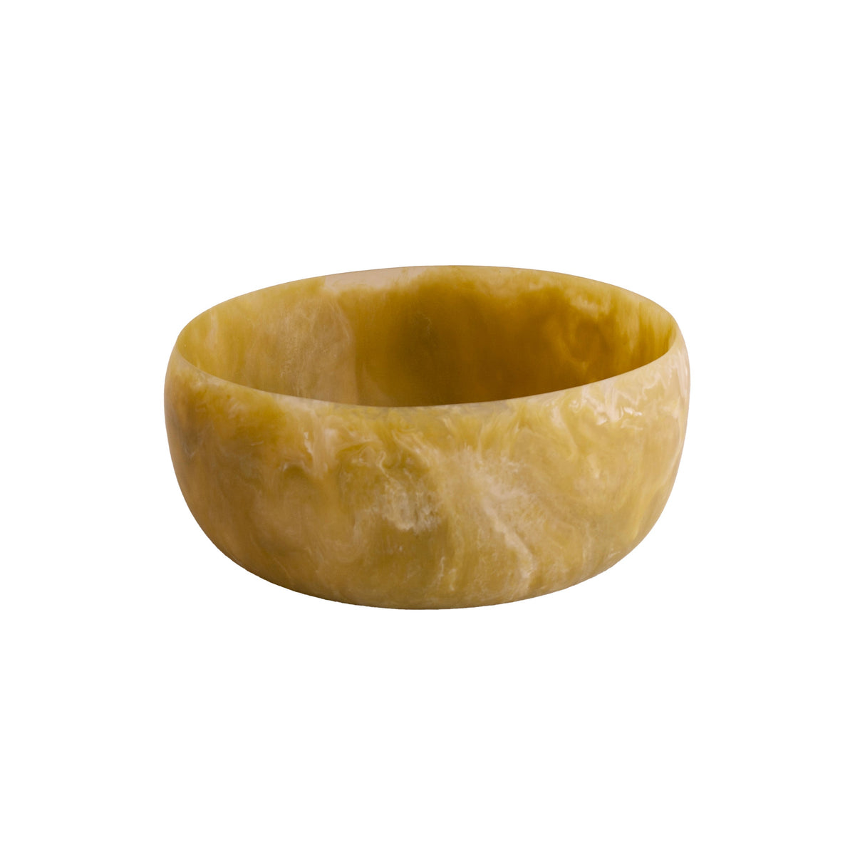 Resin Sorbet Large Round Bowl Matcha | Bone & Brass