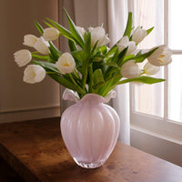 Glass Vento Large Vase Cameilla - Vase Detail | Bone & Brass