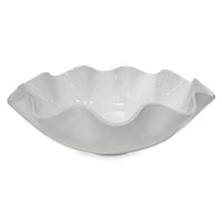 White Havana Carola Extra Large Serving Bowl | Bone & Brass