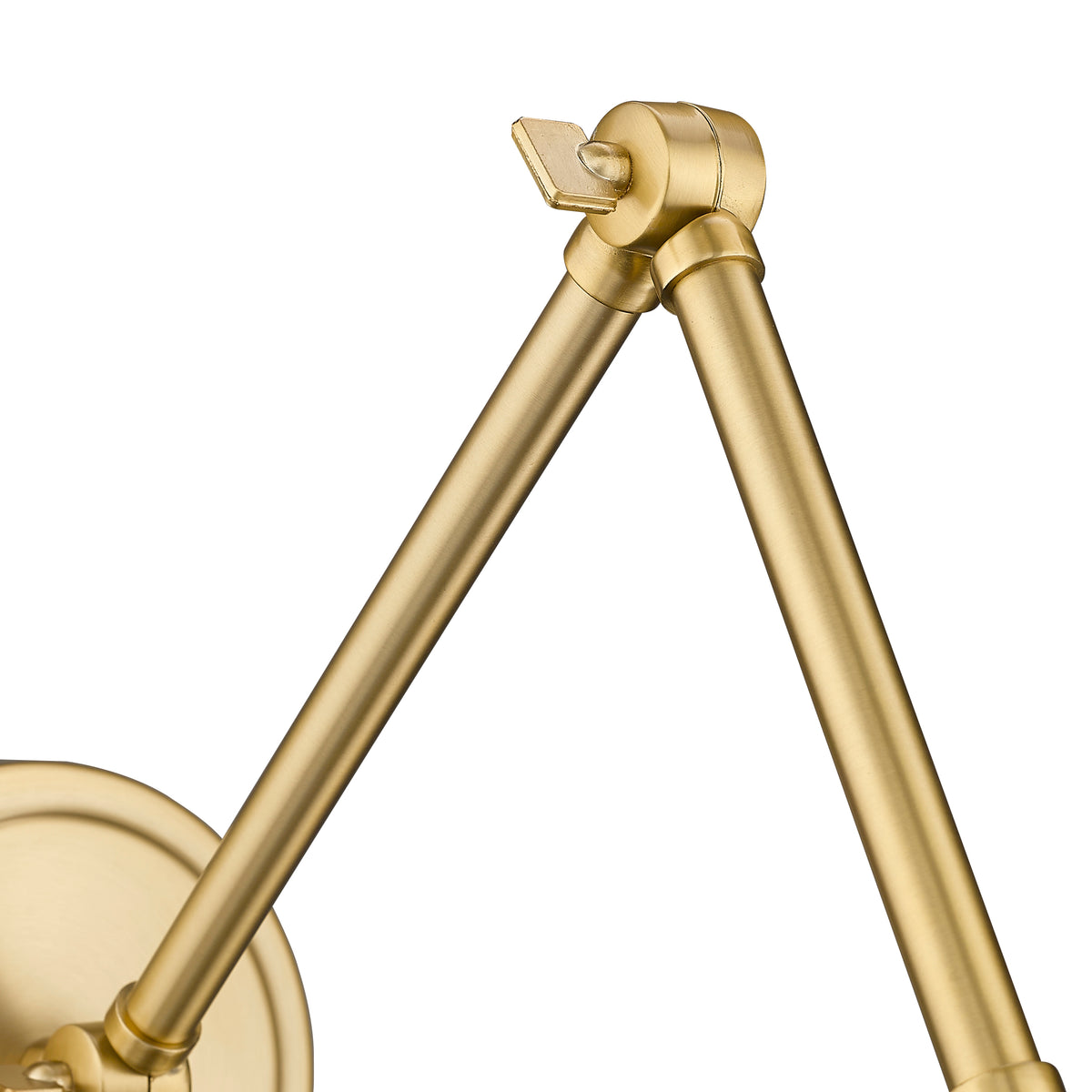 Modern Gold Adjustable Cone Sconce