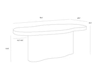 Idris 86" Dining Table