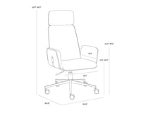 Kalev Office Chacha Cream Chair