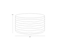 Corey Large - Summer Sand Coffee Table