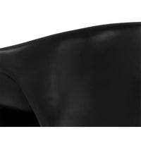 Orson Black Concrete Lounge Chair