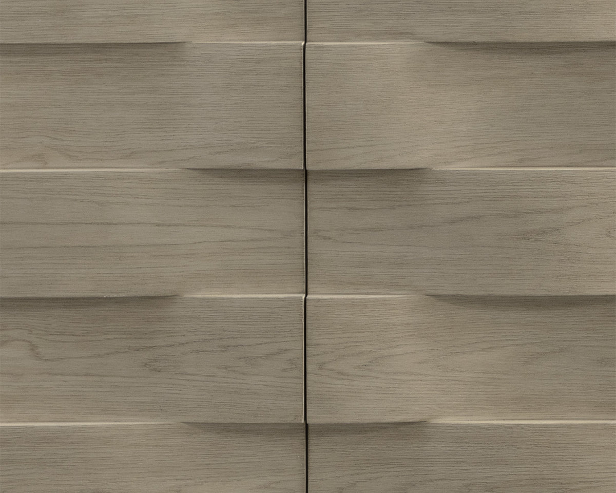 Holmes Taupe Oak Sideboard
