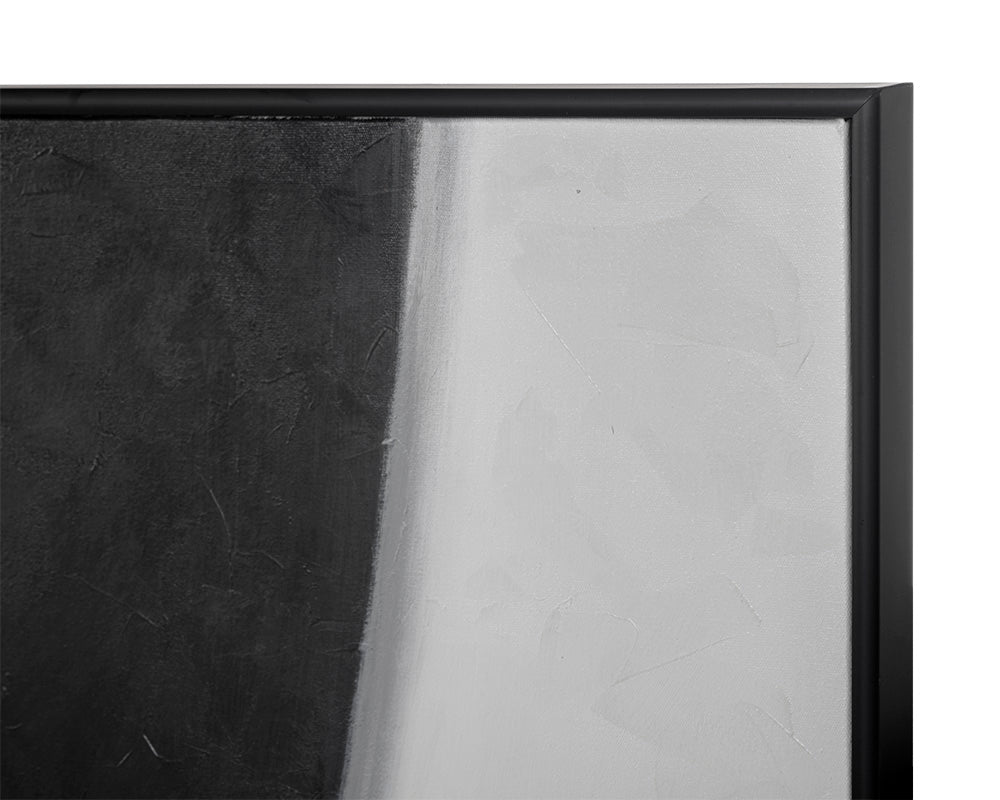 Double Cross (Set of 2) 48" X 48" - Black Floater Frame