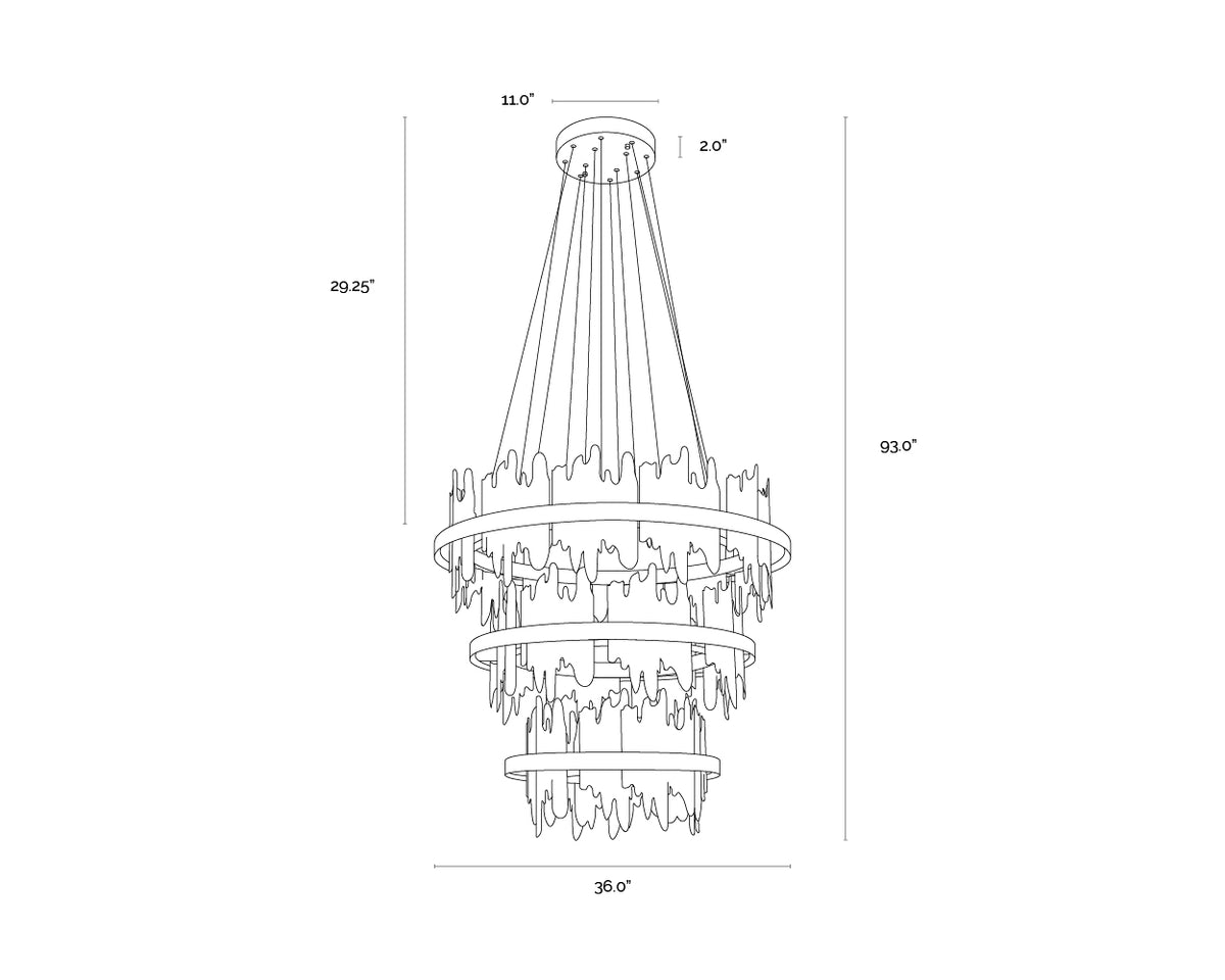 Icarus Small Chandelier