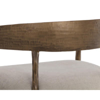Zanatta Counter Stool - Zenith Taupe Grey - Stool Detail | Bone & Brass
