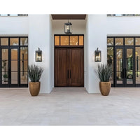 Sand Black Seedy Glass Wall Lantern