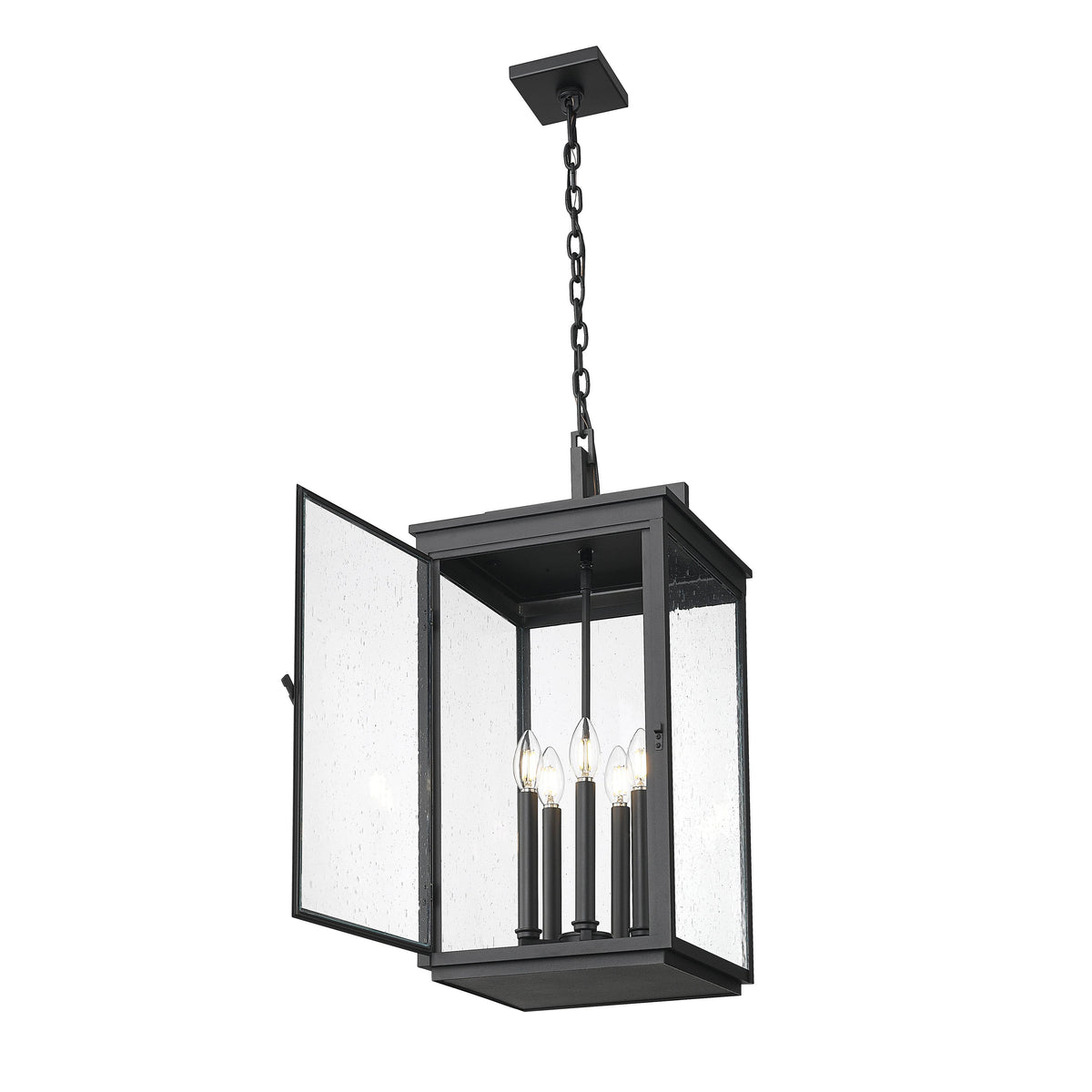 Sand Black Mission Outdoor Pendant