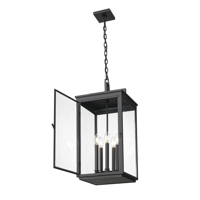 Sand Black Mission Outdoor Pendant