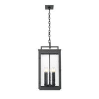 Sand Black Mission Outdoor Pendant