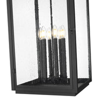 Sand Black Oversized Outdoor Lantern Pendant