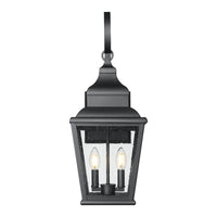 Sand Black Tapered Outdoor Wall Lantern