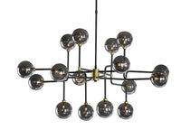 Deimos Large - Smoke Grey Chandelier