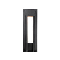 Black Keaton Geometric LED Wall Light
